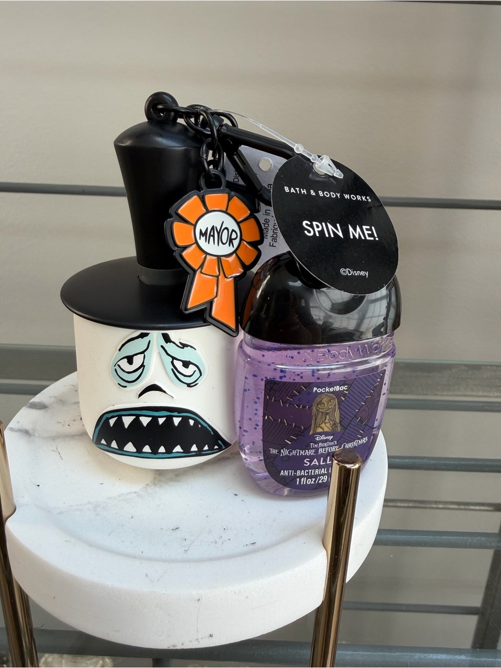 Bath & Body Works Mayor of Halloween Town Spin PocketBac & Random Bac NWT